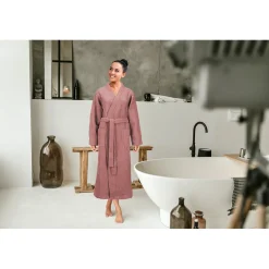 Linnick Wafel Badjas Kuitlengte Online