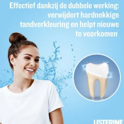 Listerine Advanced White Milde Smaak Mondwater