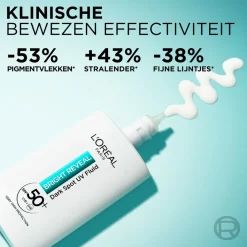 L'Oreal Paris L'Oréal Paris Bright Reveal Dark Spot SPF50+ UV Fluid Moisturizer Hot