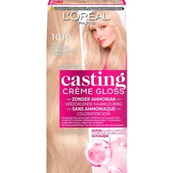 Casting L'Oréal Paris Crème Gloss 1010 Licht Asblond Verzorgende Haarkleuring Clearance