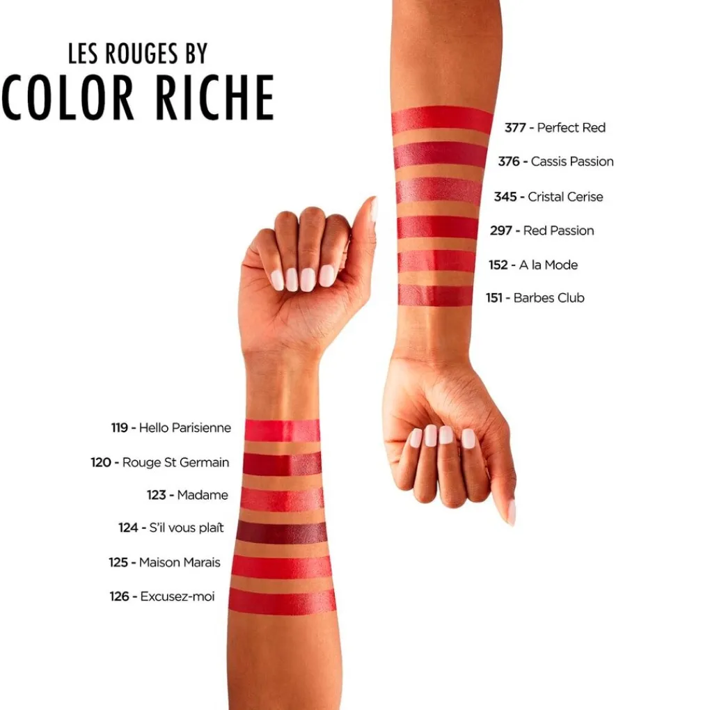 L'Oreal L’Oréal Paris Color Riche 345 Cristal Cerise Satin Lippenstift Best