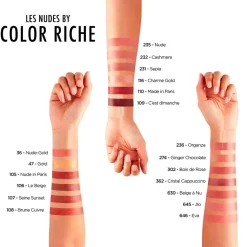 L'Oreal L'Oréal Paris Color Riche 108 Brun Cuivré Satin Lippenstift Best