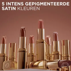 L'Oreal L'Oréal Paris Color Riche Nude Intense 635 Worth It Medium Satin Lippenstift Outlet