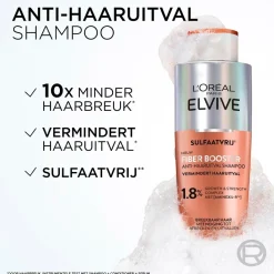 Elvive L'Oréal Paris Fiber Booster Anti-Haaruitval Shampoo Hot
