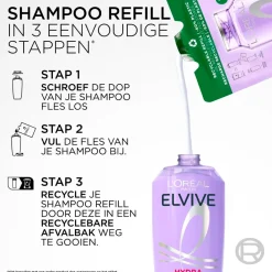 Elvive L'Oréal Paris Hydra Hyaluronic Shampoo Refill Online
