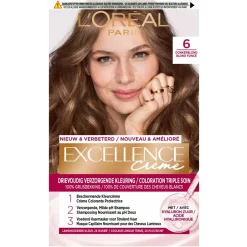 Excellence L'Oréal Paris Crème 6 Donkerblond Permanente Haarverf Outlet