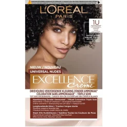 Excellence L'Oréal Paris 1U Nudes Zwart Permanente Haarverf Hot