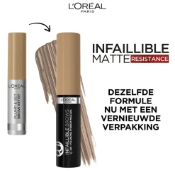 L'Oreal L'Oréal Paris Infaillible Brows 24H 108 Dark Brunette Waterproof Wenkbrauwmascara Sale