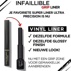 L'Oreal L'Oréal Paris Infaillible Grip Vinyl Liquid Black Liner Hot