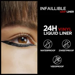 L'Oreal L'Oréal Paris Infaillible Grip Vinyl Liquid Black Liner Hot