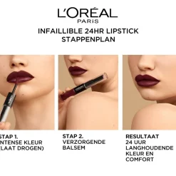 L'Oreal L'Oréal Paris Infaillible 24H 404 Corail Constant Lipstick Sale
