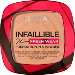 L'Oreal L'Oréal Paris Infaillible 24H Fresh Wear 220 Sand Foundation in a Powder Clearance