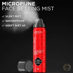 L'Oreal L'Oréal Paris Infaillible 3-Second Setting Mist Discount