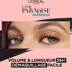 L'Oreal L'Oréal Paris Lash Paradise Waterproof Zwarte Volume Mascara Outlet