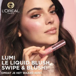 L'Oreal L'Oréal Paris Lumi Le Liquid 630 Glowy True Rose Blush Discount