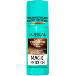 Magic Retouch L'Oréal Paris Goud Middenbruin Camouflerende Uitgroeispray Online
