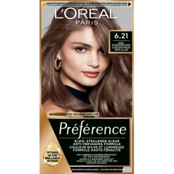 Preference L'Oréal Paris Préférence 6.21 Koel Donkerblond Permanente Haarkleuring Clearance