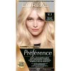 Preference L'Oréal Paris Préférence 9.1 Zeer Licht Asblond Permanente Haarkleuring Hot