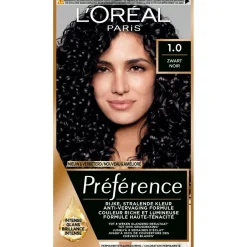 Preference L'Oréal Paris Préférence 1.0 Zwart Permanente Haarkleuring New