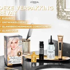 Preference L'Oréal Paris Préférence Le Blonding 11.11 Ultra Licht Asblond Permanente Haarkleuring Clearance