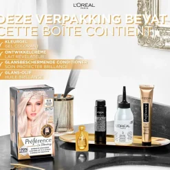 Preference L'Oréal Paris Préférence Le Blonding 11.11 Ultra Licht Asblond Permanente Haarkleuring Clearance