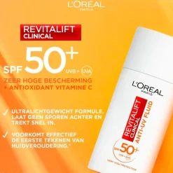 L'Oreal Paris L’Oréal Paris Revitalift Clinical SPF50+ Vitamine C Anti-UV Fluid Outlet