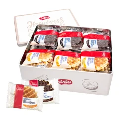 Lotus koekjesdoos met krokante wafel mix Discount