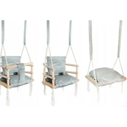 Lovegifts Luxe Houten 3 in 1 Meegroeischommel en Kinderschommel Clearance