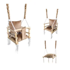 Lovegifts Luxe Houten 3 in 1 Meegroei Babyschommel en Kinderschommel Outlet