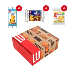 LU Festival koekjesdoos - Mix van Prince Pocket, Véritable Petit Beurre en Choco Beertjes Clearance