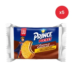 LU Kids Mix: Choco Beertjes & Prince Pocket duo chocolade koekjes New