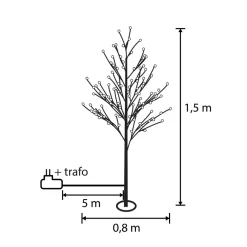 Luca Lighting Verlichte boom Clearance