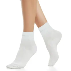 Lucovitaal Bamboe Sokken Lang Wit New