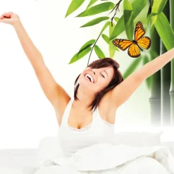 Lucovitaal Bamboe Vlinderkussen Sale