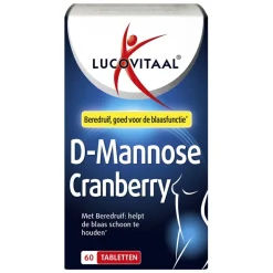 Lucovitaal D-Mannose Cranberry Tabletten Hot