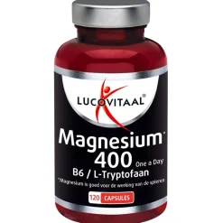 Lucovitaal Magnesium 400 met Vitamine B6 & L-Tryptofaan Capsules Discount