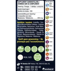 Lucovitaal Melatonine 299Mcg Time Released Tabletten Clearance