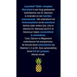 Lucovitaal Multi+ Weerstand Kauwtabletten Outlet