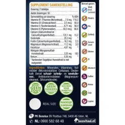 Lucovitaal Oesterkalk Calcium Vitamine D3 & K Tabletten Best