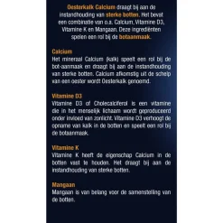 Lucovitaal Oesterkalk Calcium Vitamine D3 & K Tabletten Best