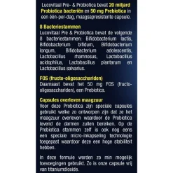 Lucovitaal Pre & Pro Biotica Capsules Hot