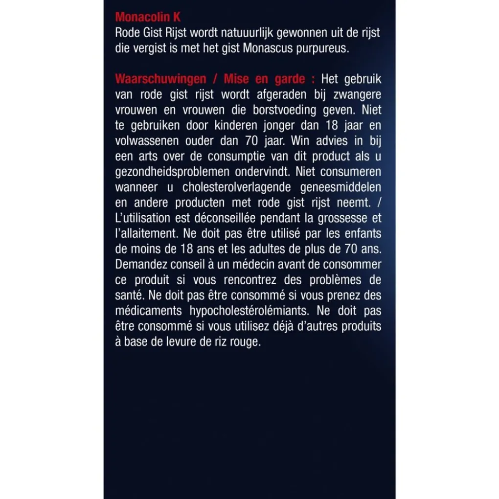 Lucovitaal Rode Gist Rijst Tabletten Best