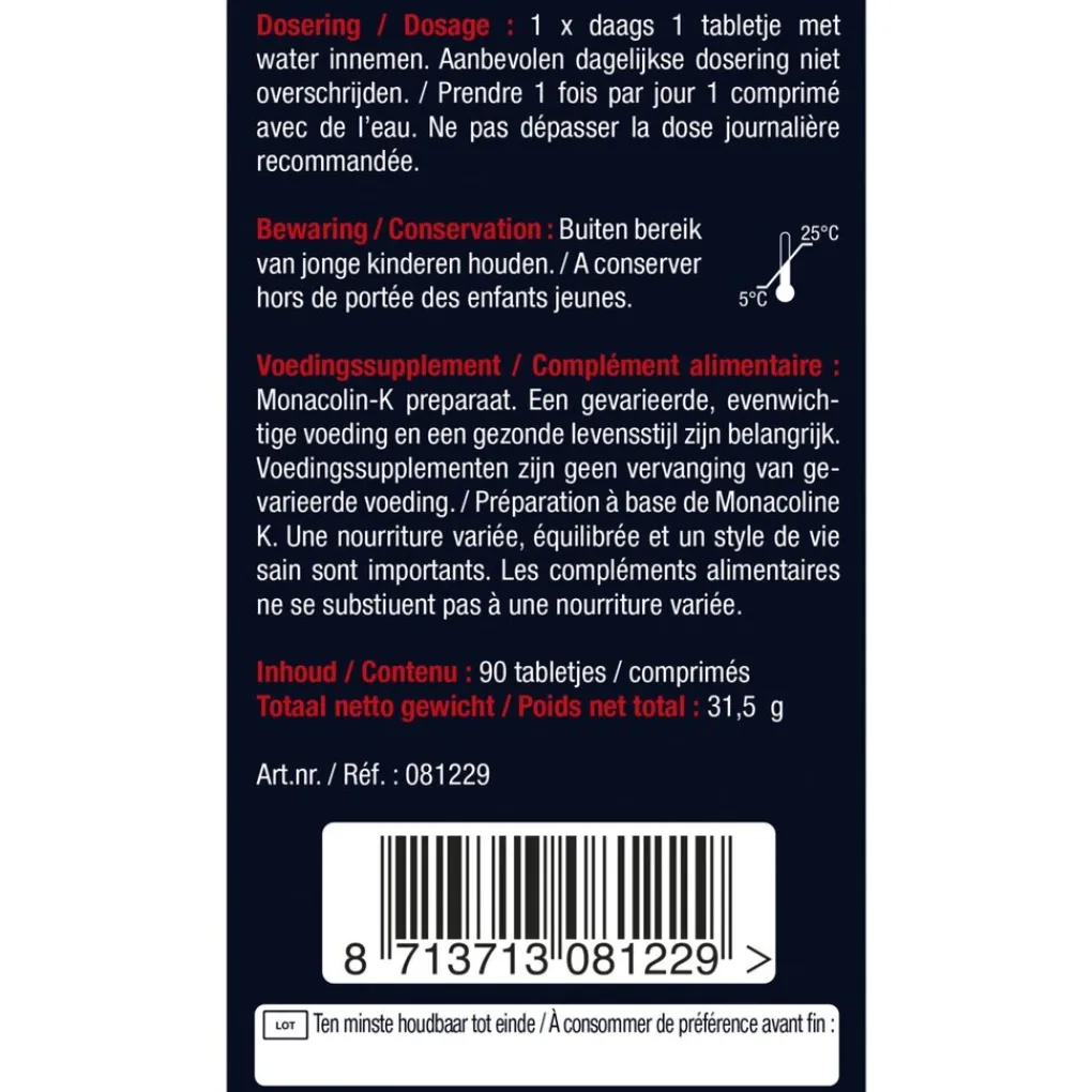 Lucovitaal Rode Gist Rijst Tabletten Best