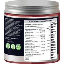 Lucovitaal Tropisch Fruit Pre-Workout Clearance