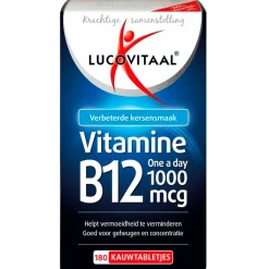 Lucovitaal Vitamine B12 1000Mcg Kauwtabletten Hot
