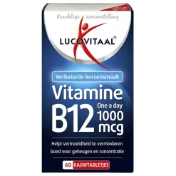 Lucovitaal Vitamine B12 1000mcg Kauwtabletjes Discount