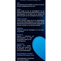 Lucovitaal Vruchtbaarheid Support Man Tabletten Best