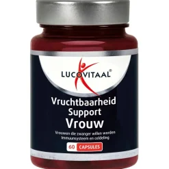 Lucovitaal Vruchtbaarheid Support Vrouw Capsules Hot