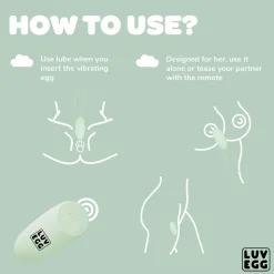 EasyToys LUV EGG Vibrerend Eitje Hot