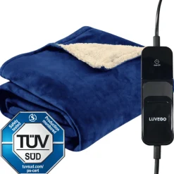 Luvego Elektrische Bovendeken Fleece Warmte deken Hot